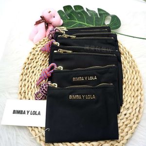 24SS Bimbas Ny designer Canvas Tote Bag Bimba Women Joins för att få noll plånbok lyx varumärke mini byte väska kosmetisk handväska blixtlås liten fyrkantig väska ylola