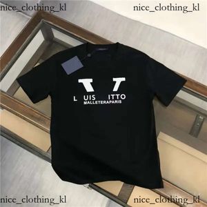 Louiseviution skjorta mens designer för män kvinnor tröjor mode tshirt med bokstäver avslappnad sommar kort ärmskjorta 874