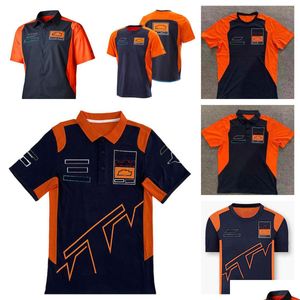 MOTORCYCLY APARELHO F1 Jersey de corrida de verão Camiseta curta de mangas curtas Camise