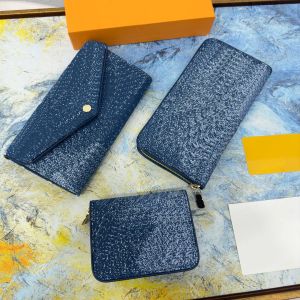 wallets designer wallet purse Womens Denim card holder ladies Fashion classic flower letter pattern wallets cardholders purses new fashion