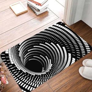 Teppiche 3d optische Blendung bedruckte Tür Matte Wohnzimmer Schlafzimmer Flur Eingangs Fußmatte Dekor Fläche Teppichmatten Tapis Tapis