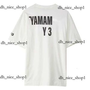 Y3 футболка 23SS негабаритная футболка с коротки
