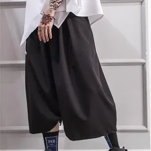 Мужские брюки летние брюки Culottes низкий промежуток