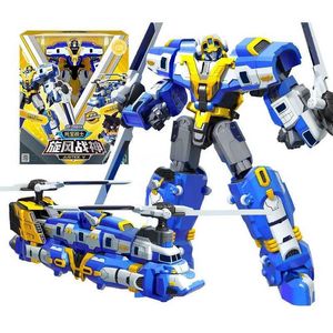 Transformation Toys Robots Novos detetives de galáxia Tobot Transforming Robot para carro Toy Korea Cartoon Brothers Anime Tobot Transformation Car Toys Y240523