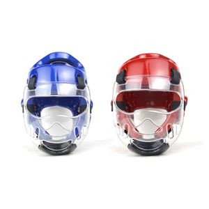 Casco da copricapo taekwondo ispessimento casco karate bambini adulti maschere da casco boxe sanda maschera muay thai protezione teatro xs-xl l2405