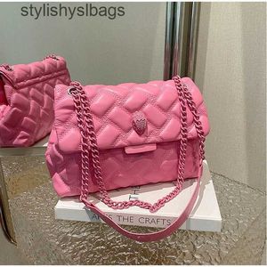 Cross Body Luxury Designer Womens Shoulder Bag 2023 New Rainbow Solid Retro Handbag H240523