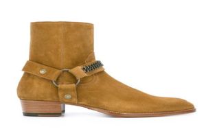 Man Luxury Western Cowboy Wyatt Boots London Paris Classic slp chico