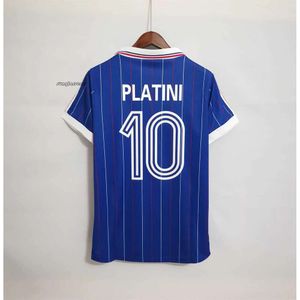 フットボールジャージー1998フランスレトロサッカージャージ1982 84 86 88 90 96 98 00 02 04 06 ZIDANE HENRY MAILLOT DE FOOT REZEGUET DESAILLY FRENCH CLUB CLASSIC VINTAGE VINTAGEジャージー