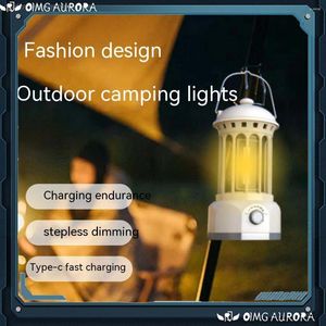 Table Lamps Portable LED Camping Light Waterproof With Rechargeable Lithium Battery Or For Outdoor Activity Indoor Purpose