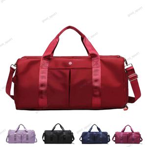 Lululemo Luxury Keepall Nylon City Designer Bags Womens Vacation Fashion Cross Body Gym Shoulder Bags Large Totes Handbags Clutch Travel Duffel Lulule Gym Bag 904