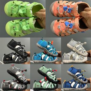 Kinderschuhe Sandalen Wating Schuhe Jungen Gilrs Kinder Sneakers Kid Trainer Sneaker Nicht-Schlupfschuh-Kleinkind Jugendlosen-Freizeitschuhe