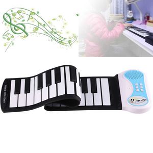 Keyboards Klavier Babymusik Sound Toys 37 Key Professional Silikon Flexible handgekrümmte Klavier Elektronische Tastatur Organ Geschenk Childrens Musikleistung WX5.21