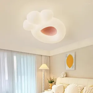 Ceiling Lights Children's Room LED Carrot Light Modern Romantic Warm Nursery Princess Baby Girl Bedroom Lamps