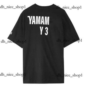Y3 футболка 23SS негабаритная футболка с коротки