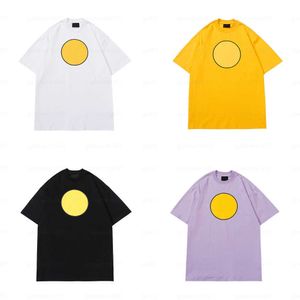 Дизайнерская мужская футболка желтые улыбающиеся лица дизайнерская печать мужская одежда для женской одежды модная хлопковая смесь круглая шея дышащие свободные топы летние футболки