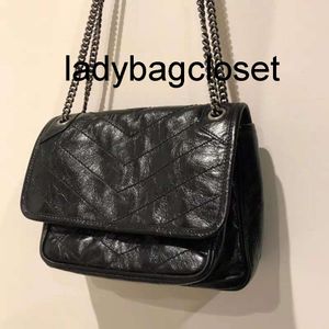 Bolsa de bolsa de couro internacional de ombro da cabeça Mulheres YSLSBABA BANDELA BANDA BANDA BANDA TOTE NIKI SACOS DE ESTATURA Corrente de correio da estação Cadeia de couro Undermand Wrap Yslsbag BBY2