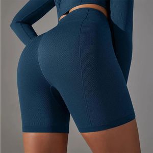 Leggings esportivos sem costura para mulheres shorts ioga meias roupas de mulher alta cintura high scrunch gym academia de fitness wear 240516