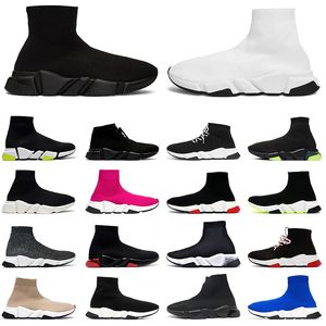 Mens Black Sock Sneakers Casual Breattable Weaving High Running Casual Shoes Women Platform Graffiti Soft Gym Sock Walking Shoes Loafers Speed ​​Trainers