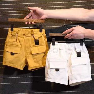 Shorts Shorts Boys Summer Pants Split Style Pants Thin Childrens Work Shorts Korean Baby Casual Fashion Pants 2023 New Fashion Jacket Shorts WX5.22