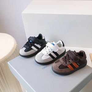 Spring Autumn Kids Casual Shoes Fashion Boys Girls Board Breattable Little Sports Sneakers 240523