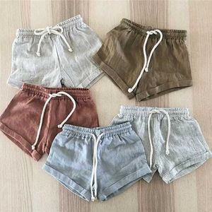 Shorts Shorts Childrens Summer Casual Shorts Baby Bloomers Childrens Boys and Girls Cotton Shorts Childrens Summer Trousers PP Pantalones Cortos 0-3T WX5.22