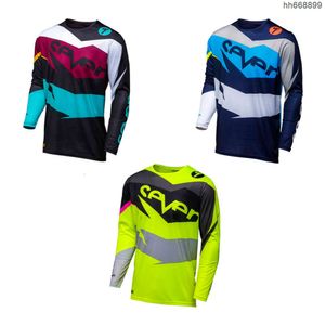 Мужские футболки на открытых футболках Sever Speed Descent Mountain Bike Велосипедный велосипедный костюм с длинными рукавами