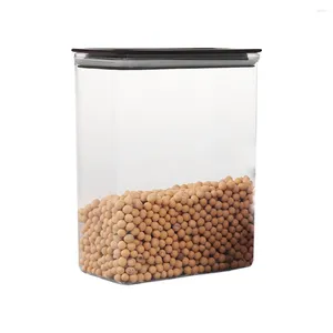 Garranhas de armazenamento Recipientes de farinha de alimentos Recipientes de farinha de chá de plástico de café de café seco de frutas secas