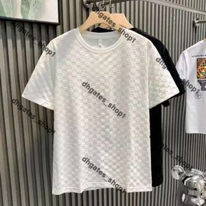 Louiseviution Erkek Tasarımcı T Shirt Moda Tshirt Erkekler Tasarımcı Gömle Lüks Top Marka Louisvuiotton Gömlek Mürettebat Boyun Kısa Kol Mektubu Tee Shirt 582