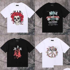 Mens T-Shirts T Women Designer Tshirts Short Summer Fashion Printed Shirt Casual With Brand Letter High Quality Designers T-Shirt Hip Otoap