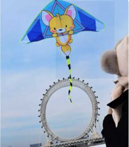 Accessori per aquiloni Fox Kite Giocattoli volanti per bambini Kites Factory Animal Kites Line Cartoon Kites Koi Rainbow High La lattine Toboganes