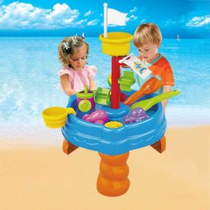 Sabbia gioca ad acqua divertimento sabbia gioca d'acqua divertente e tavolo da sabbia giocattoli da spiaggia giocattoli spiaggia giocattoli da spiaggia giocattoli per bambini giochi per bambini wx5.22