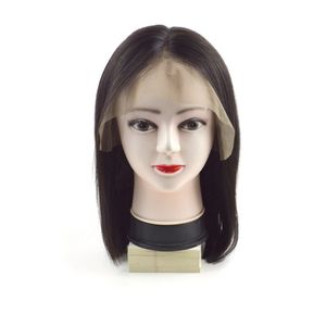 Straight Bob Hair Wig Human Hair Lace Frontal Wig 180% density Pre Plucked 13x4 Transparent Lace Front Wigs