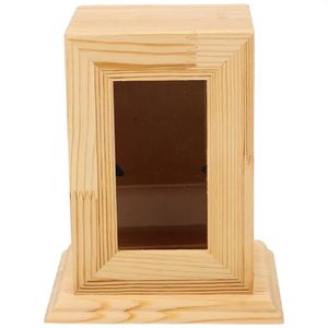 Urn Pet Box Urns Memorial Ash Dog Human Memory Keepsake Cat Dogue de Gifts Cremation Wood Male Adult Casket Holder Dogs 240522