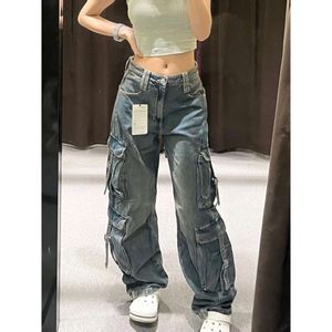 2023 New Workwear Vibe Jeans New High Street Design Pockets