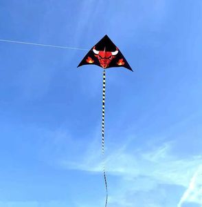 Accessori per aquiloni grandi toro kite a capo ribella nylon kite volante coda kite coda di kite weifang fabbrica giocattoli per kite surf paracadute all'aperto