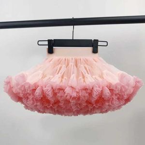 Kjolar kjolar flickor andra generationens pettiskirt baby prinsessan klänning kanin skidåkning tårta klänning barn mesh klänning wx5.21