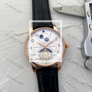 IwCity Watch aaa Eine qualitativ hochwertige Uhr MM Mens Automatische mechanische Bewegung mit Geschenkbox Lederband Utomatisch