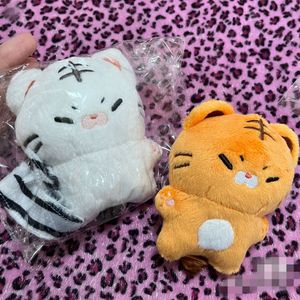 2024 Hot 10cm Kpop Hoshi Famous Tiger Plush Kawaii Cartoon Animal Stuffed Cute Keychains Bag Pendants Accessories Toy for Fan Peripherals