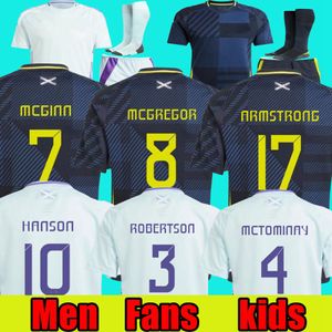 2024スコットランドホームアウェイサッカージャージースペシャルエディションMcGinn Tierney Footbale Shird Dykes McGregor Kids Kit Robertson 150th Anniwar Robertson