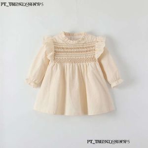 Kids Baby Girls Dress Apricot Summer Clothes Toddlers Clothing BABY Childrens Girls Purple Pink Summer Dress G1vt# 222 4E3 Ce3