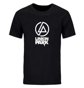 Novo verão fshion linkin park mass camisetas band de rock mascul tam camise