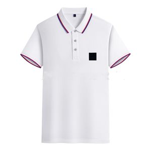 Herren Polo-Hemd Revers T-Shirts Sommerkleidung Modeströmungen Stickereien für Männer Designer Polo-Hemd Asian Größe S-4xl