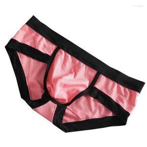 Underpants Sexy Men Briefs Underwear Men's Breathable Brief Comfortable Mens Soft Solid Shorts Cueca Male Panties C7