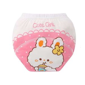 3PCS 6 Layer Fabric Diapers Panties Baby Potty Training Pants Reusable Washable Cloth Diaper Infant Toddler Nappy Cover Wrap Kid