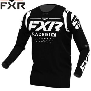 Camisetas masculinas masculas jerseys fxr mountain bike mtb camisetas offroad dh motocicleta jersey motocross esportes de roupas esportivas ewlt