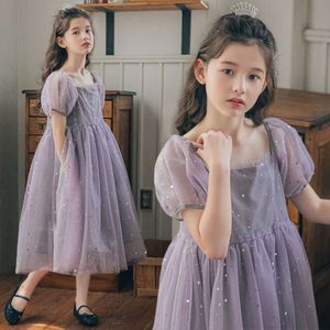 Dziewczyny Księżniczka sukienka letnia dziecięce ubrania dla dzieci eleganckie koronkowe sukienki kwiatowe L2405
