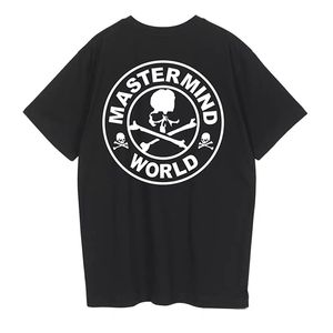 Футболки MMJ Роскошная бренда мужская мода оригинальная дизайн хип-хоп черный череп высококачественный футболок печатаю
