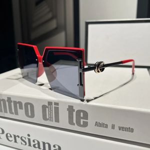 Heta Fashion Square Solglasögon för kvinnor vintage överdimensionerade ram solglasögon retro solglasögon UV400 -skydd driver glasögon 9804