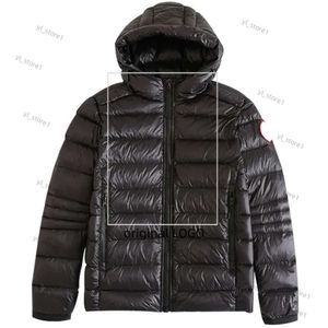 Canadion Goosejacket di alta qualità Men Canion Giovallo ciottolo giacca d'oca vera lupo grande lupo canadese canadese wyndham overconed abbigliamento stile moda inverno esterno parka