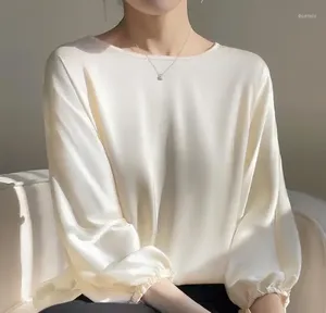 女性用Tシャツ丸いネックプルオーバーショートTシャツトップ